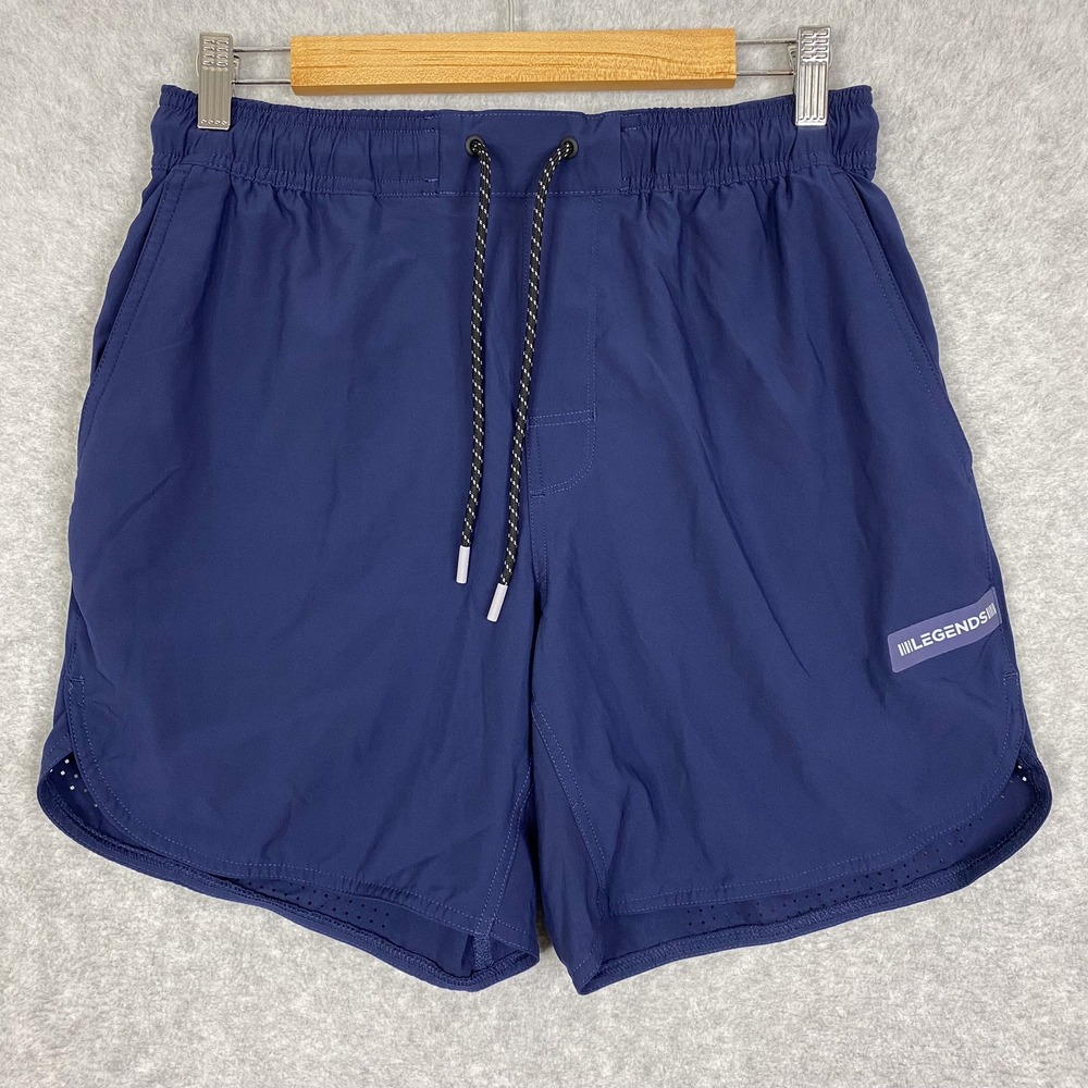 Legends Shorts Mens M Blue Luka 7" Linerless